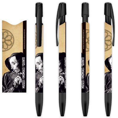 Bolígrafo BIC personalizado | Museo Momias de Quinto