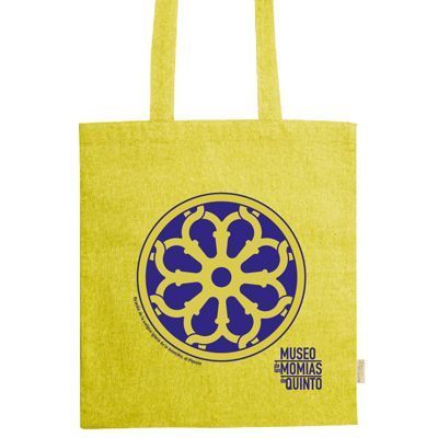 Bolsa algodón con diseño exclusivo | Museo Momias de Quinto | Merchandising Zaragoza