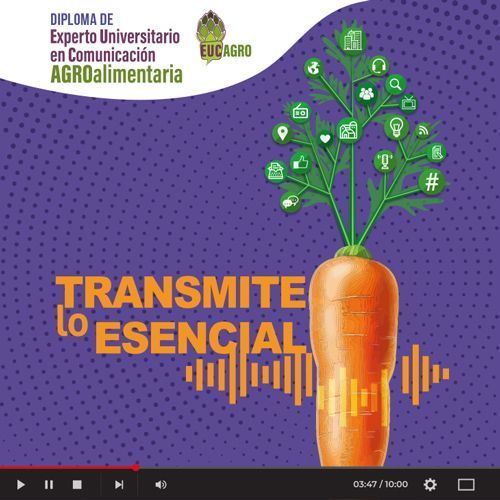 cartel creativo experto en comunicacion agroalimentaria eucagro
