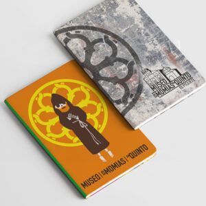 Libreta a todo color con diseño personalizado | Aísa Publicidad | Museo Momias de Quinto