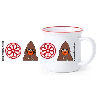 Taza personalizada Zaragoza, mug vintage | Museo Momias de Quinto