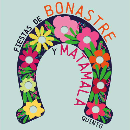 Diseño de cartel para las fiestas de Bonastre y Matamala | Aisa Publicidad